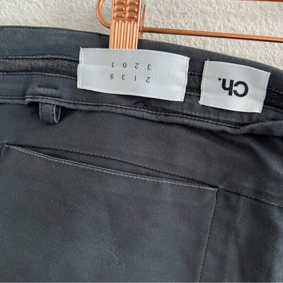 Ch. 2139 3207 Pants Structured Cotton High Waist Slacks 34 - Picture 2 of 10